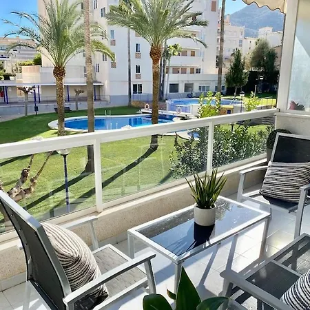 Apartamento Viminal Albir Con Amplia Terraza Soleada Con Vistas A La Piscina, Centrico, Aire Acondicionado Y Parking *