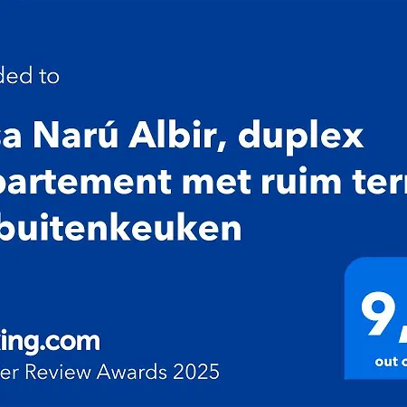 Casa Naru Albir, Duplex Met Ruim Terras En Buitenkeuken *